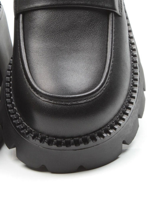 03-5938 BLACK Лоферы женские (натуральная кожа) - Фабричный китай фото 15