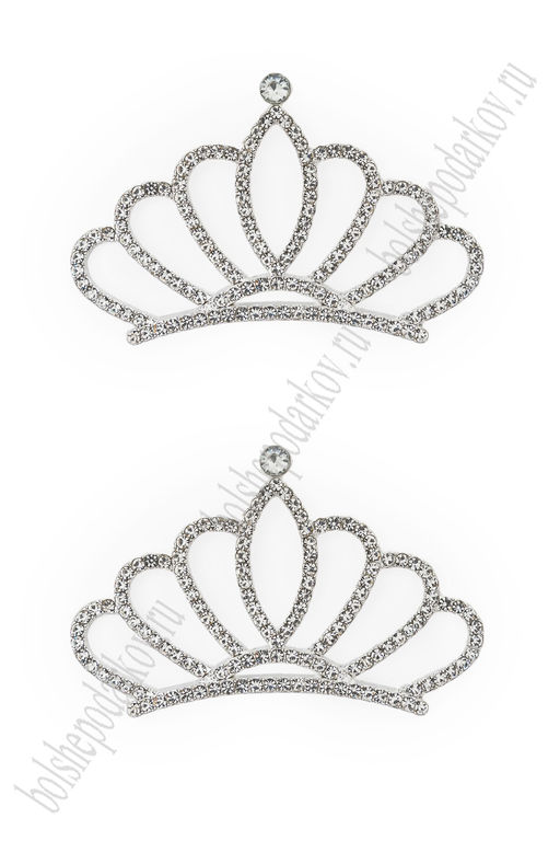 Корона металл 6*3,5 см (2 шт) SF-7637