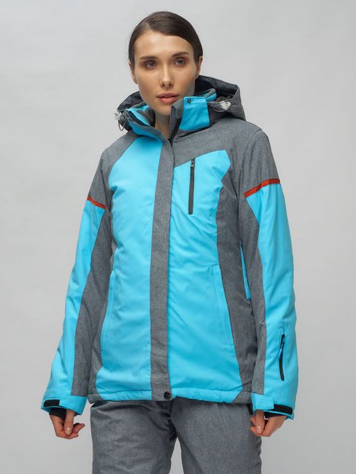 Горнолыжный костюм женский голубого цвета 02272-2Gl - Chunmai фото 8