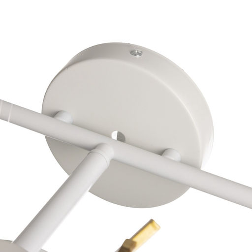 Бра «Сохата», 3хЕ27, 40 Вт, 60×15×22 см, белый с золотом