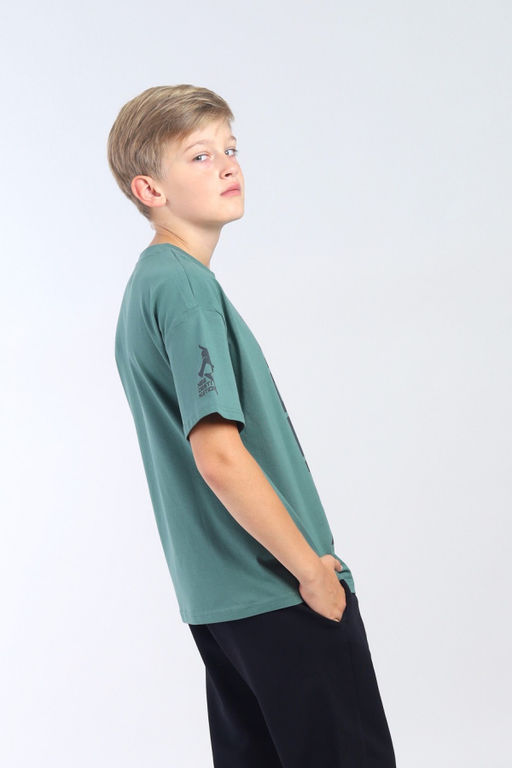 CRB wear / CWJB 63980-35-426 Футболка для мальчика,хаки  фото 3