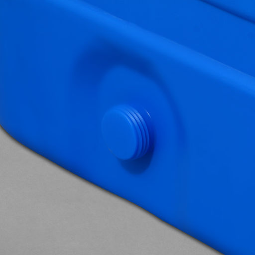 Бочка - бак пищевая «Помощник», 250 л, горловина 61 см, пластиковая, без крышки, МИКС