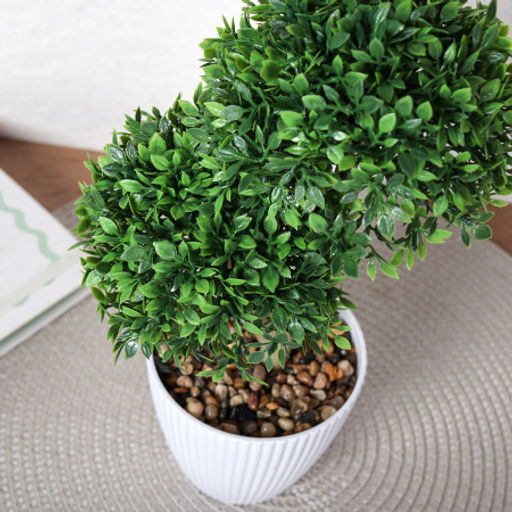 Цветочная композиция Зелень самшит 29 см / 9090-10 /уп 9/72/ - Галеонтрейд фото 14