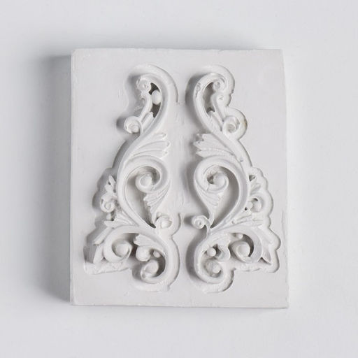 Силиконовый молд, форма для заливки «Вензель», 4.5×1.7 см, МИКС