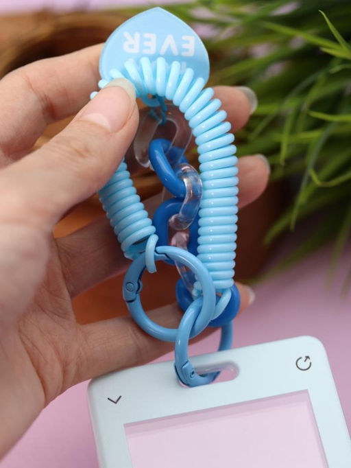 Футляр для карт с брелоком ПО ПЛАНУ. "Forever song", white