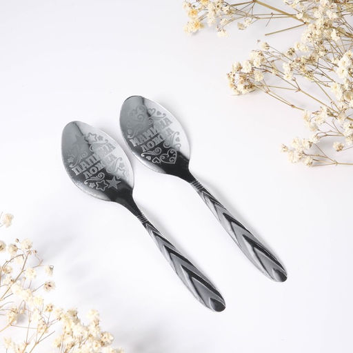 Набор ложек с гравировкой Мамуле и папуле - Семейные традиции фото 3