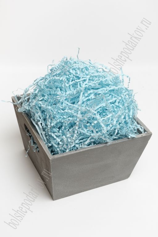 Наполнитель бумажный 100 гр (SF-7056) голубой №12