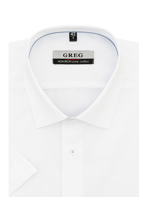 Сорочка мужская короткий рукав GREG 103/201/3342/Z/1p