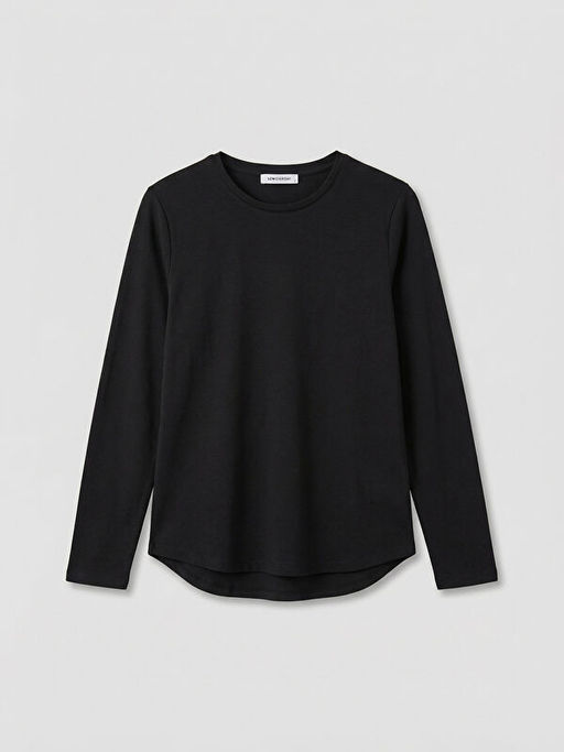 Bisiklet Yaka Kad?n Ti??rt