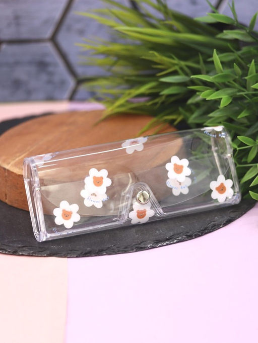 Чехол для очков GIRLY "Flower day - bear"