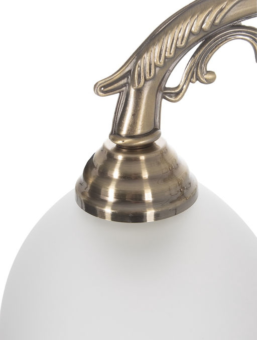 Люстра ЭкономСвет 72702/3A, 3×40 Вт, E27, 56×56×32-70 см, бронзовая