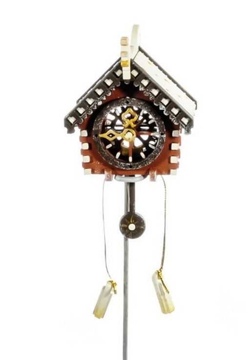 Новогодние елочные игрушки: Часы с маятником 360-5 - Idh фото 3