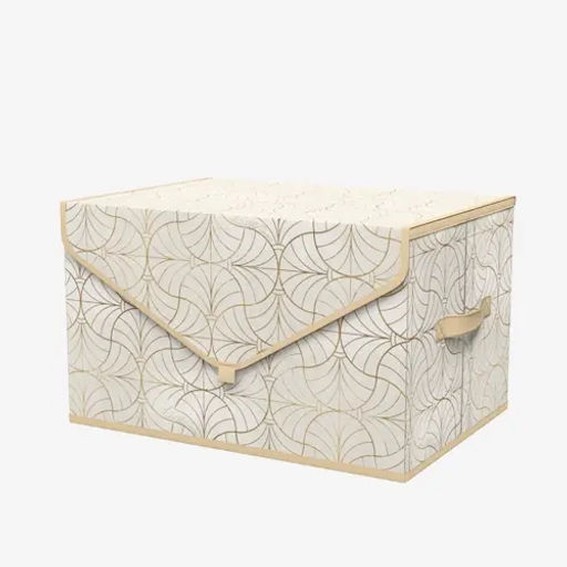 VAL LS-BOX-TM Короб стеллажный с крышкой, большой, 40*30*25 см, LINE SUN, шт