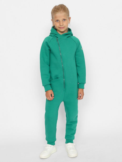 CRB wear/CWJG 90224-37 Комбинезон для девочки,зеленый/Ex.Cherubino  фото 2