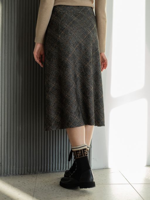 юбка в составе шерсть 761-0248 - Трика фото 7