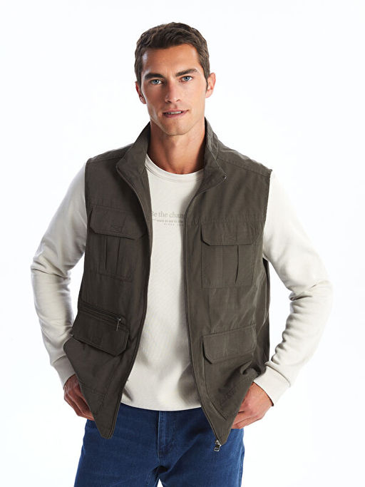 Standart Kal?p Dik Yaka Erkek Avc? Yele?i