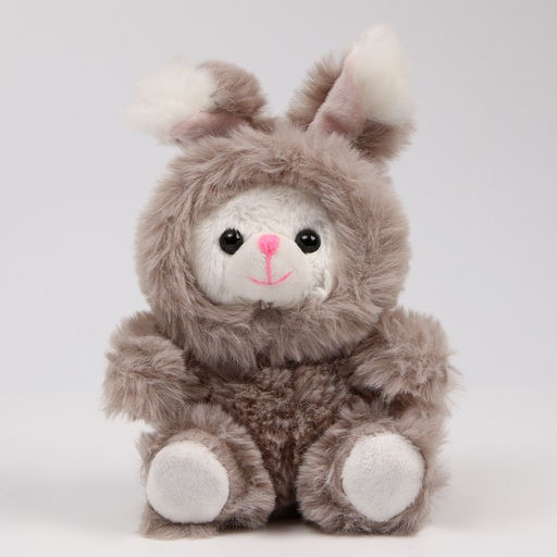 Мягкая игрушка Зайка, серая - Milo toys фото 4