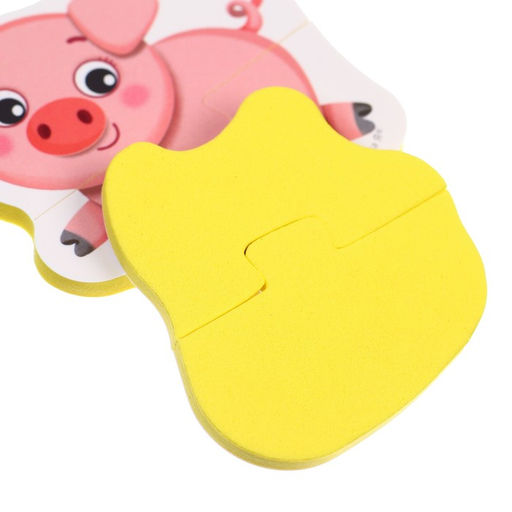 Пазлы для ванны Крошка Я «Домашние животные», макси, от 1 года