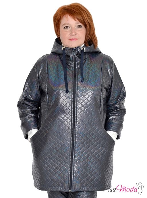 Толстовка-куртка Модель №1001 размеры 44-84 - Plusmoda фото 2
