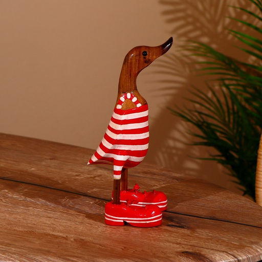 Сувенир «Утка в купальнике», 25 см, дерево