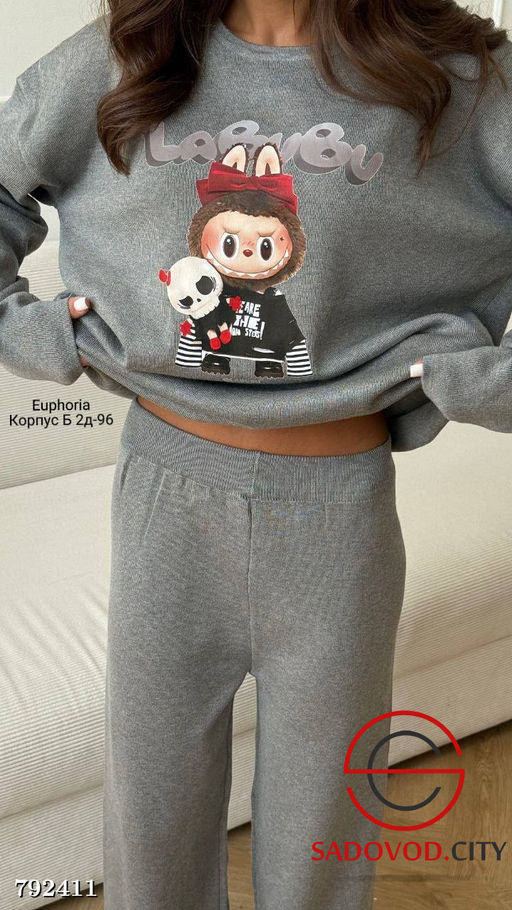 Костюм женский двойка с лабубу - Bruno фото 6