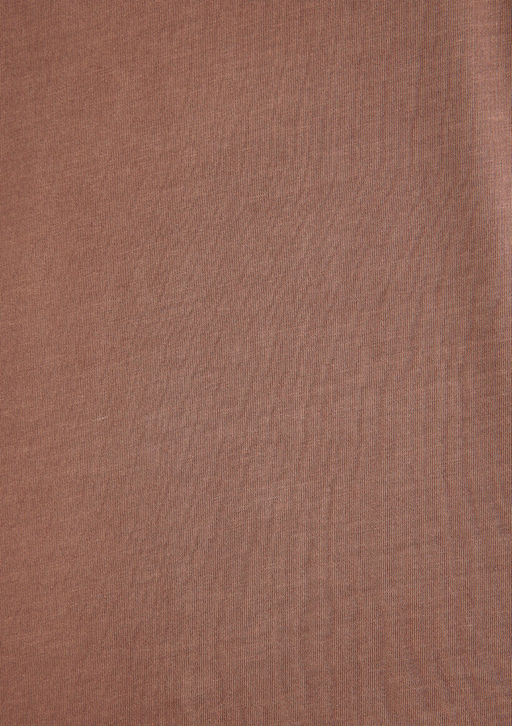 Kahverengi Basic Tisort - Mavi фото 7