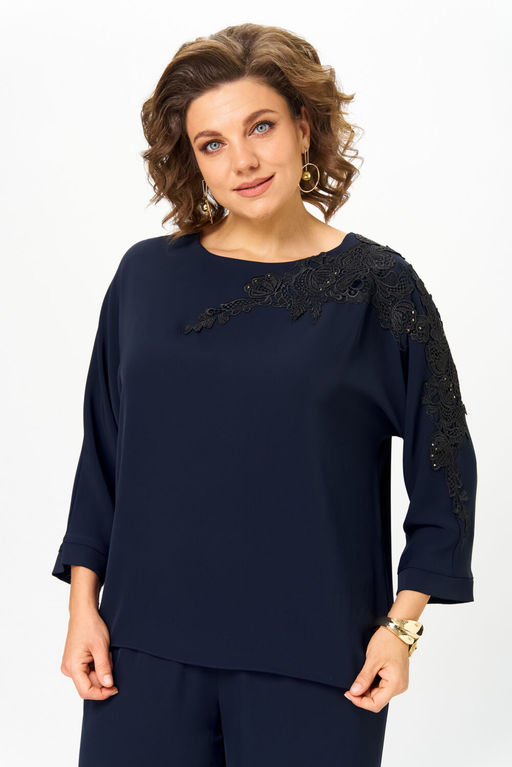 Блуза Rumoda 2277 синийдл. р.