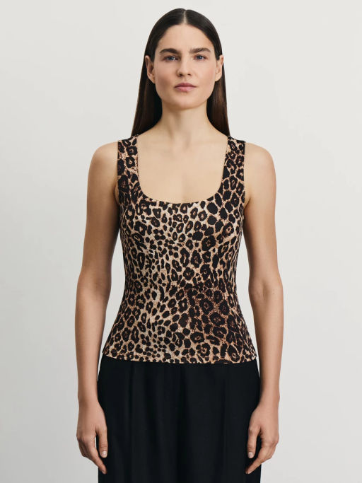 Базовый топ с широкими бретелями / Zarina  фото 3