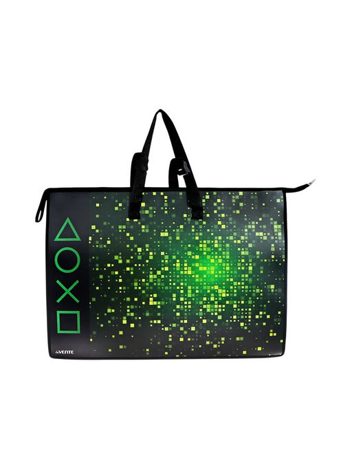 Папка А2, 650×470×100 мм, deVENTE Game, с ручками, пластиковая, молния сверху, внутренний карман