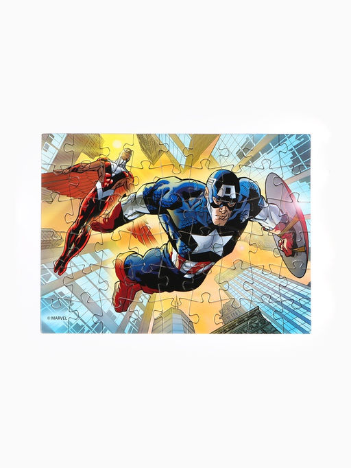 Пазлы детские для мальчиков Мстители, набор 10в1, 54 детали в каждом - Marvel фото 2