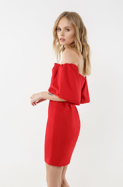 Платье Pirs 2252 красный  фото 2