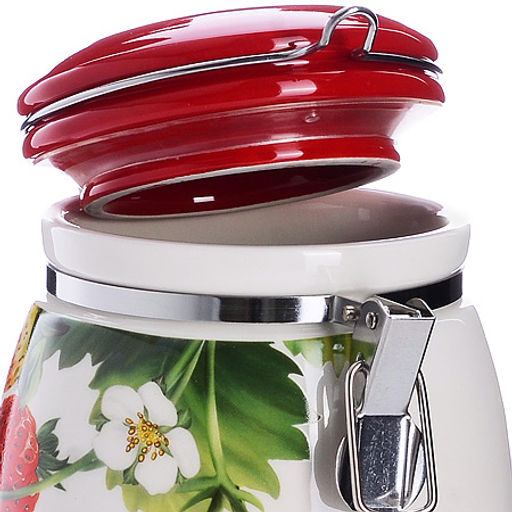 26346 Банка для сыпучих 930мл Клубинка дол/металл LR (х24) - Mayer&boch фото 3