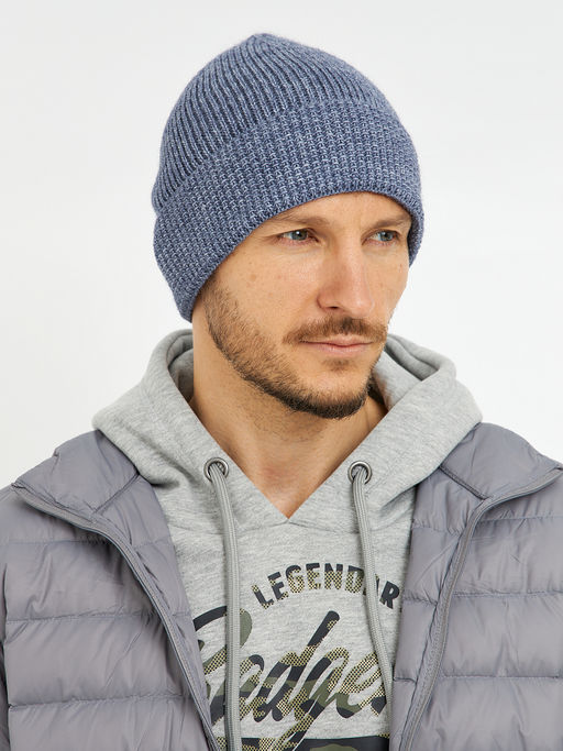 шапка мужская с добавлением шерсти - Glenfield фото 5