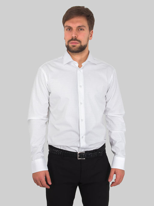 Сорочка мужская длинный рукав GREG 113/191/8285/Z_GB  фото 7