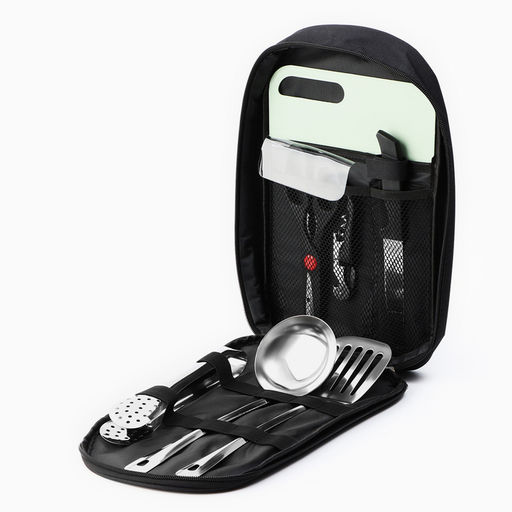 Подарочный набор для пикника «На природе вкуснее», 7 предметов