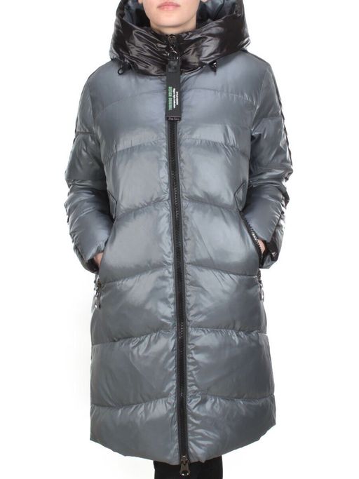 YR-987 GRAY/BLUE Куртка зимняя женская COSEEMI (200 гр. холлофайбера) - Fashion фото 2