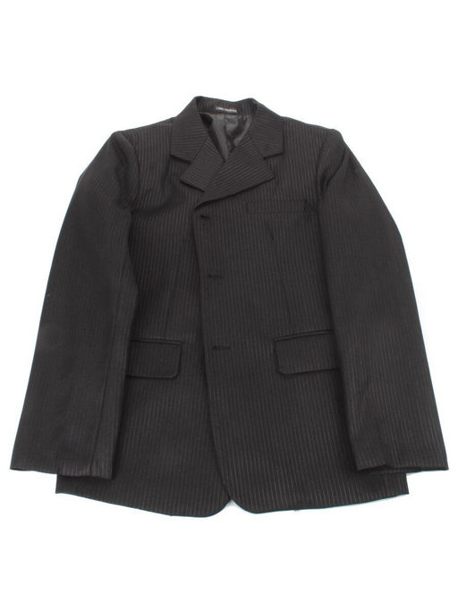 B-4 DK. GRAY Костюм тройка школьный для мальчика (65% шерсть, 35% хлопок)