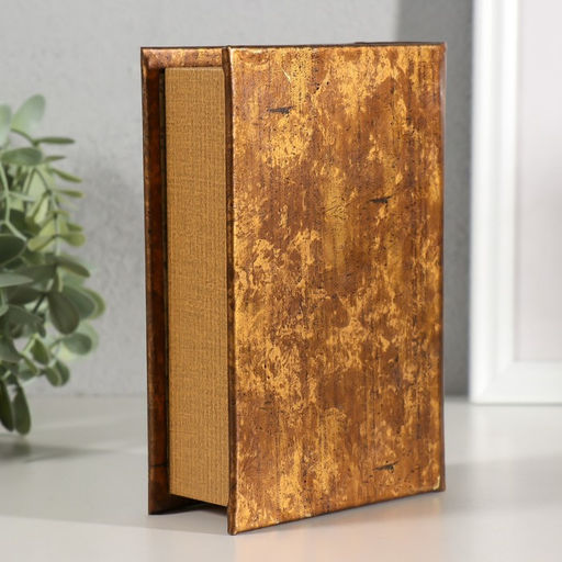 Шкатулка - книга «Эйфелева башня», дерево, искусственная кожа, тиснение, 16.5×11.2×5 см