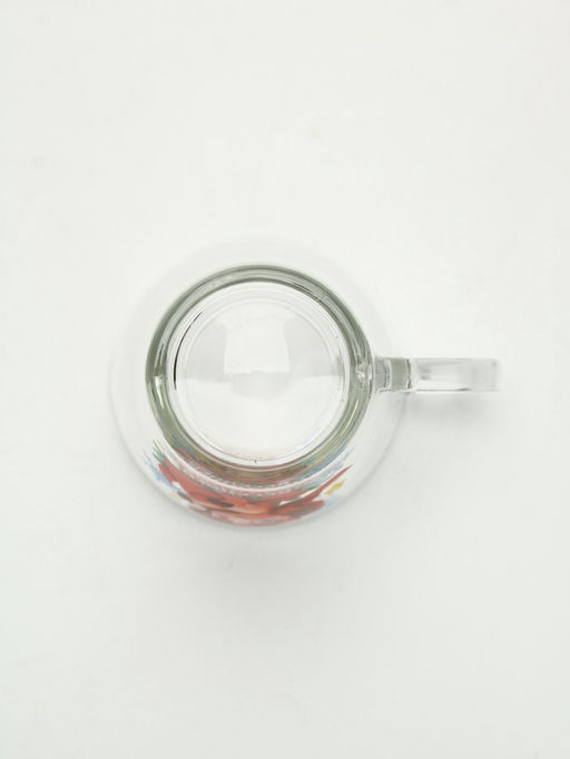 Кружки стеклянные новогодние «Весёлого праздника. Лошади», набор 2 шт. по 300 мл