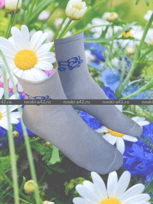 Цена за 10 пар. ЮстаТекс носки женские 2с15 СПОРТ ассорти 23-25 - Юста-текс фото 154