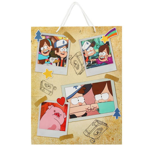 Пакет подарочный «Друзья», 31 × 40 × 11.5 см