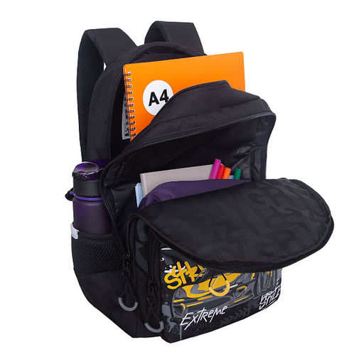 RB-659-1 Рюкзак школьный с картхолдером на держателе - Grizzly фото 47