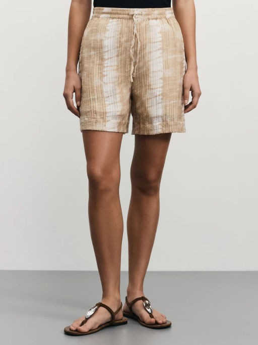 Шорты с принтом из вискозы / Zarina  фото 3