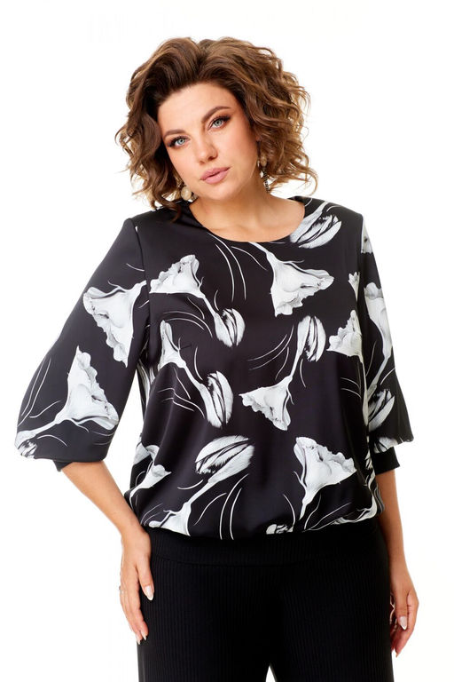 Костюм Nadin N 2164_2 черно-белый  фото 2