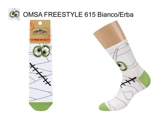 OMSA FREESTYLE 615 - Bianco/Erba  фото 4