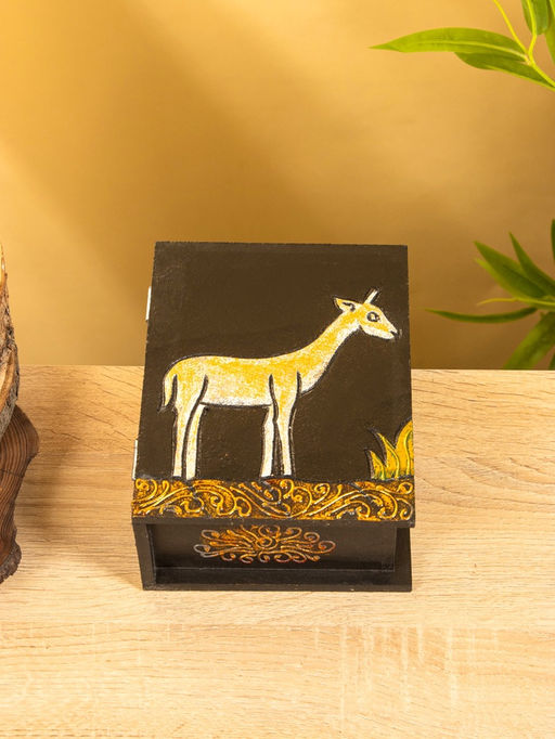 Шкатулка «Жираф», 19×15×7 см, МДФ