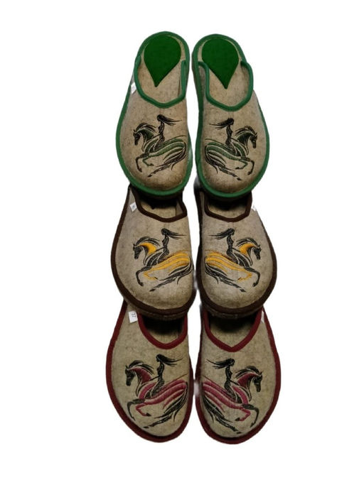 Тапочки без задника с вышивкой: «Знаки зодиака» - Чуника фото 2