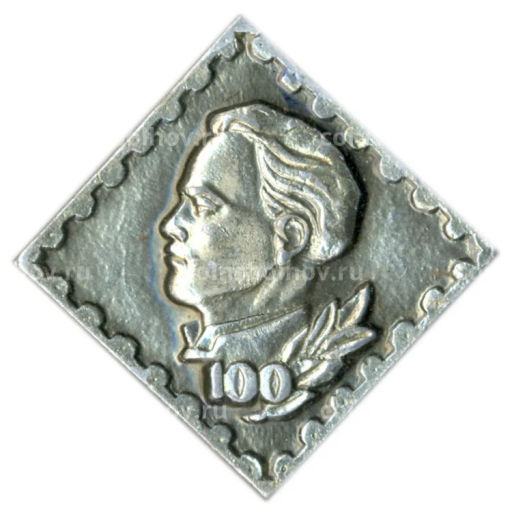 Значок Дмитрий Фурманов  100 лет со дня рождения