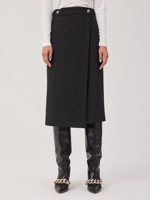Юбка женская 1231138007 black - Eleganzza фото 2