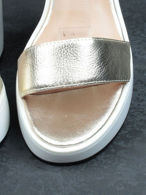 08-QL6989-1A WHITE Босоножки женские (натуральная кожа)